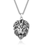 Silver Lion Necklaces